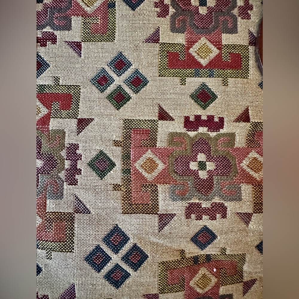 Talbots Vintage Tapestry Carpet Bag NWOT - Picture 2 of 10